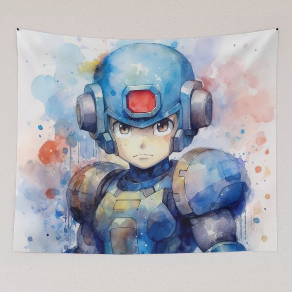 Artikelvorschau, Mega Aquarell Mann entworfen und verkauft von Vetrotek.
