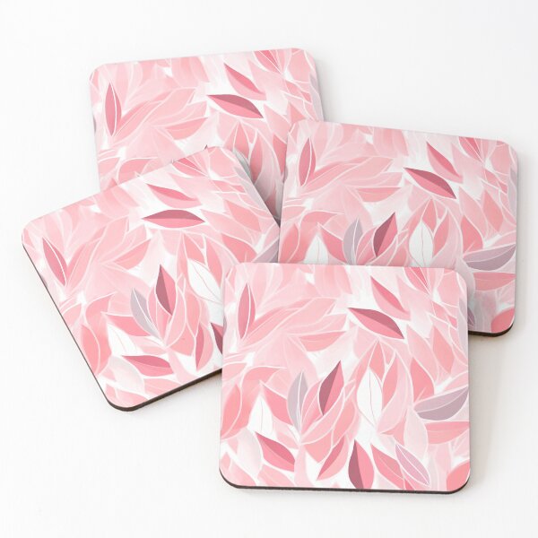 Item preview, Beautiful Pink leaves art pattern #4 designed and sold by imagenia.