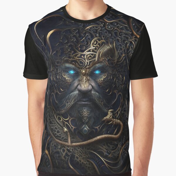 Ancient Viking Art Graphic T-Shirt