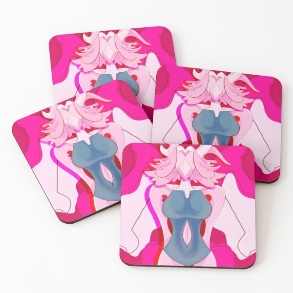 Item preview, pink monster designed and sold by Mewwilljun.