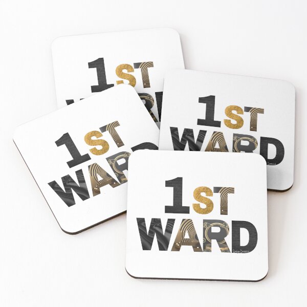 Item preview, 1st Ward Black and Gold  designed and sold by artbyomega.