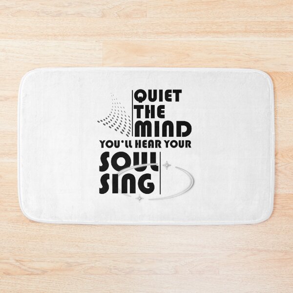 Item preview, Quiet The Mind and You'll Hear Your Soul Sing 2 designed and sold by my-green-gecko.