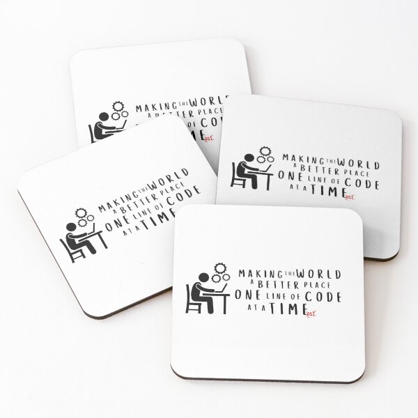 Item preview, Making the world a better place, one line of code at a time / RoYuMi designed and sold by royumi.