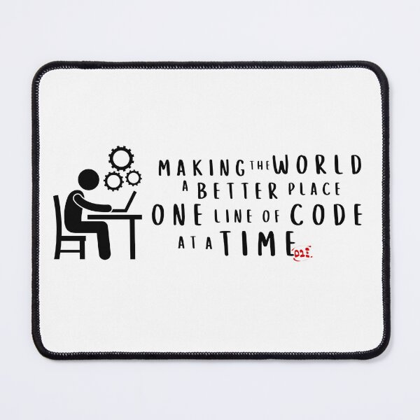 Item preview, Making the world a better place, one line of code at a time / RoYuMi designed and sold by royumi.