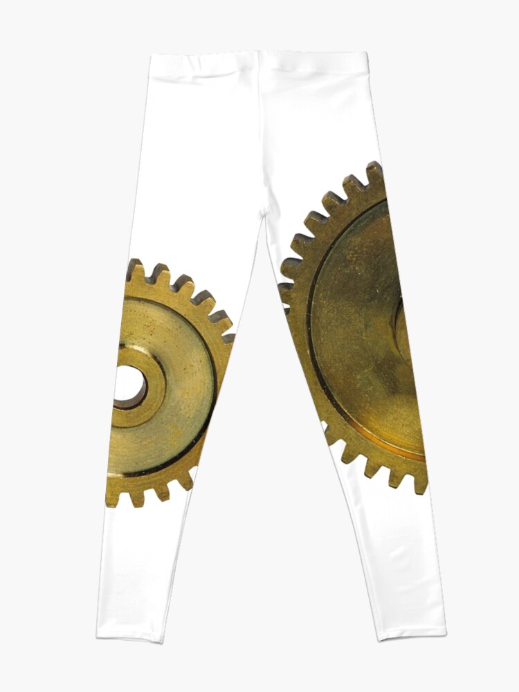 Alternate view of CyberPunk Steampunk Technopunk #CyberPunk #Steampunk #Technopunk Leggings