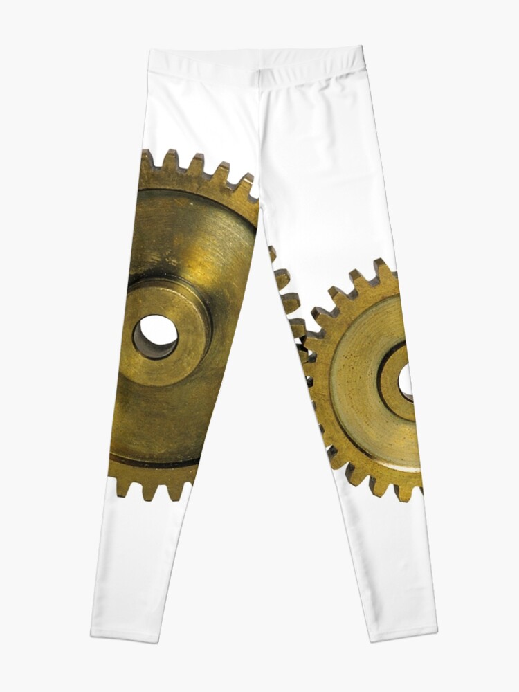Alternate view of CyberPunk Steampunk Technopunk #CyberPunk #Steampunk #Technopunk Leggings