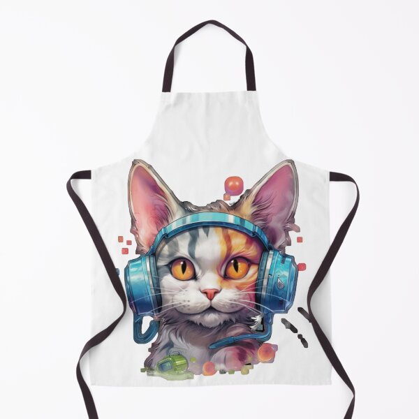 Item preview, Headphone Cat designed and sold by Algaefield.