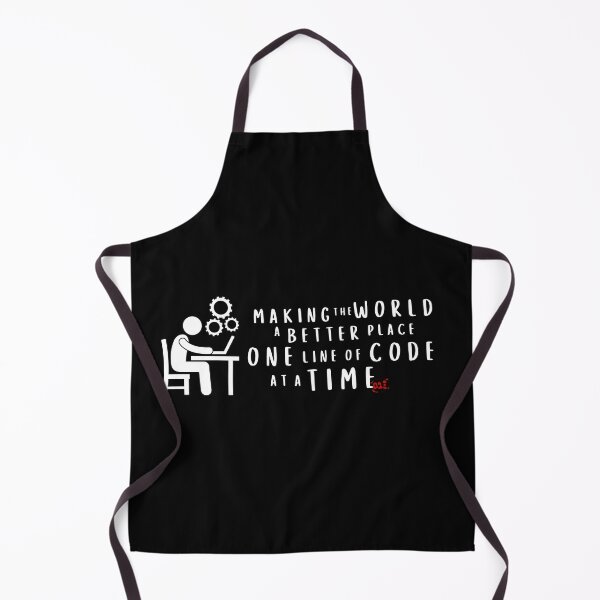 Item preview, Making the world a better place, one line of code at a time (dark) / RoYuMi designed and sold by royumi.