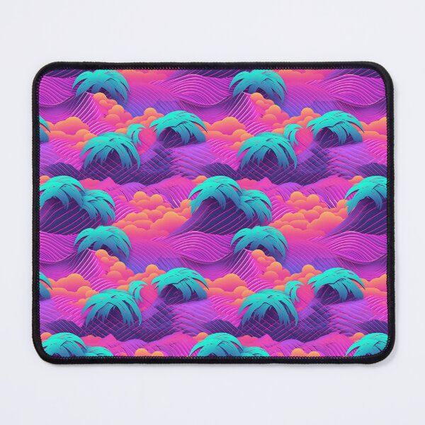 Item preview, 90s Vaporwave Colorful Seamless Pattern designed and sold by Flinnix.