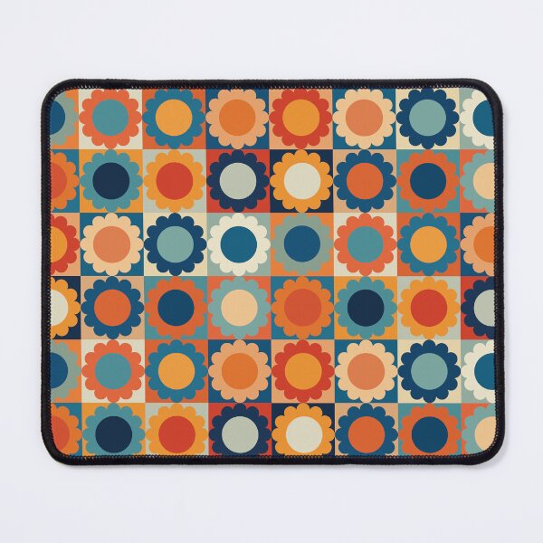 Item preview, Copacetic Multi Colored Flower Tiles designed and sold by BayhillStudio.