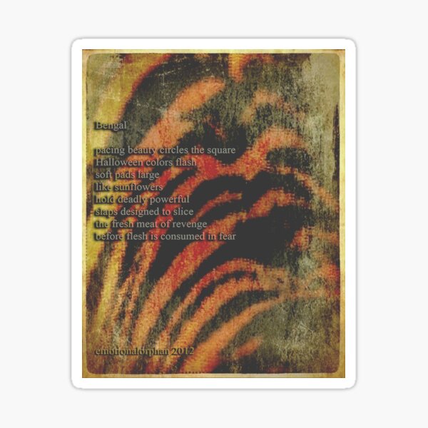 Bengal Sticker
