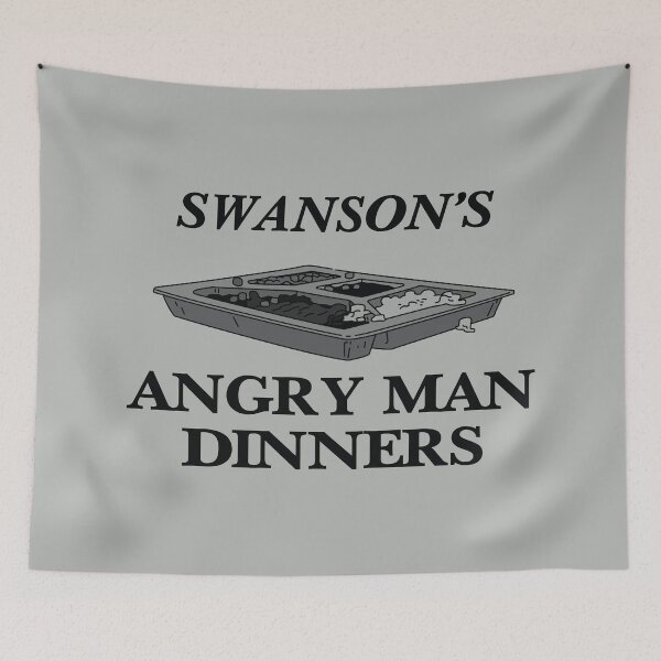 Item preview, Swanson's Angry Man Dinners designed and sold by REALsaintpetty.