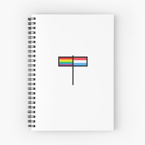 Item preview, Rainbow and Luxembourgish Flag designed and sold by gayflaglover.