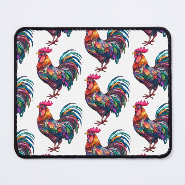 Item preview, Vibrant Rooster - Colorful Strut of Confidence designed and sold by SweetWhiskers.