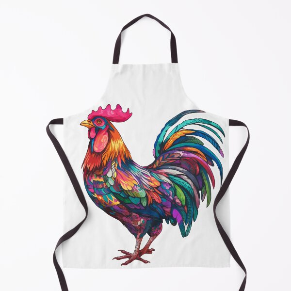 Item preview, Vibrant Rooster - Colorful Strut of Confidence designed and sold by SweetWhiskers.