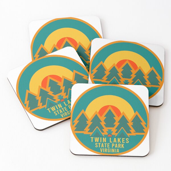 Item preview, Twin Lakes State Park VA Sunrise Logo designed and sold by VanyaKar.