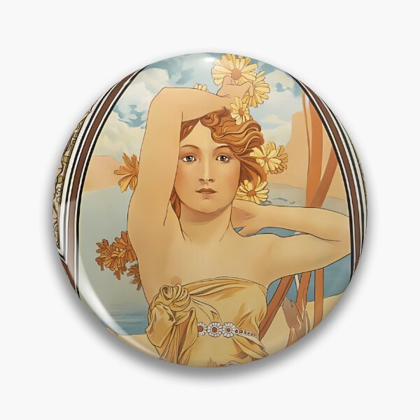 Artikelvorschau, Alphonse Mucha, Brightness of Day, Jugendstil entworfen und verkauft von NouveauEra.