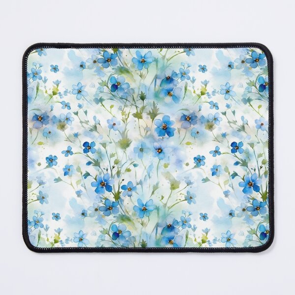 Item preview, Watercolor painting of a Forget-Me-Not flowers designed and sold by Baart72.