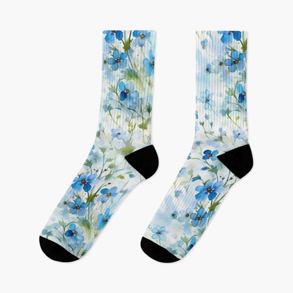 Item preview, Watercolor painting of a Forget-Me-Not flowers designed and sold by Baart72.
