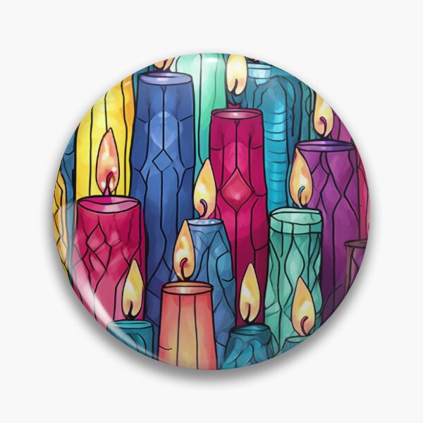 Item preview, Colorful Candles designed and sold by JewWhoHasItAll.