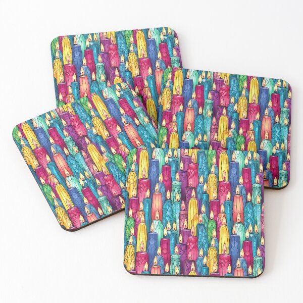 Item preview, Colorful Candles designed and sold by JewWhoHasItAll.