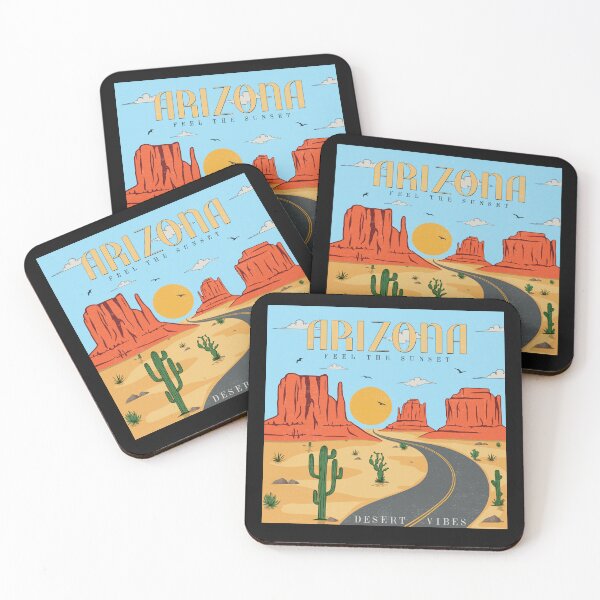 Item preview, Vintage Feel The Sunset Arizona Cactus desert vibes designed and sold by Md safi uddin Nazim.