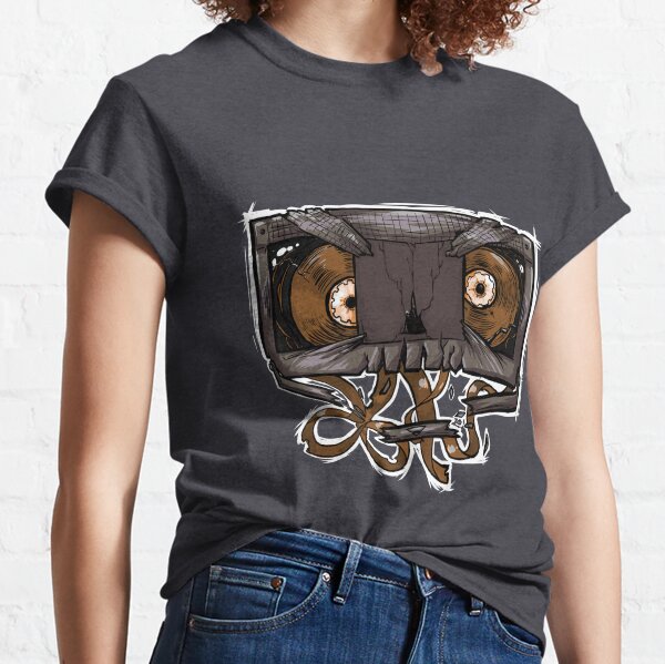 Tape Face T Shirts Redbubble - weird scary monster face t shirt roblox