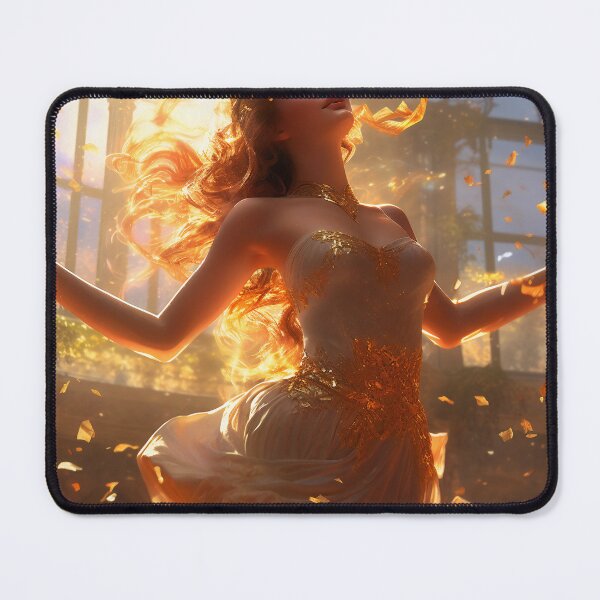 Item preview, Melodic Grace: The Radiant Goddess in Luxurious Attire designed and sold by oanaunciuleanu.