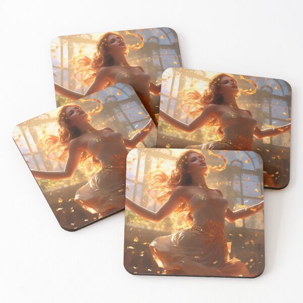 Item preview, Melodic Grace: The Radiant Goddess in Luxurious Attire designed and sold by oanaunciuleanu.