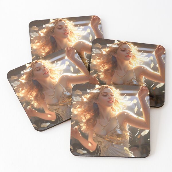 Item preview, Melodic Grace: The Radiant Goddess in Luxurious Attire designed and sold by oanaunciuleanu.