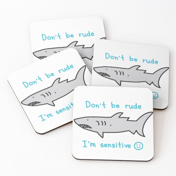 Item preview, don't be rude i'm sensitive designed and sold by lolliesonsunday.