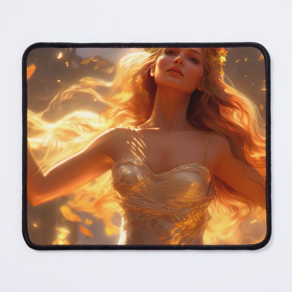 Item preview, Melodic Grace: The Radiant Goddess in Luxurious Attire designed and sold by oanaunciuleanu.