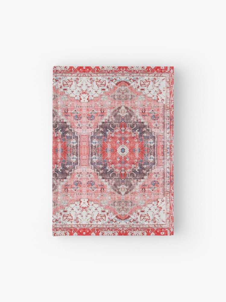 Red Vintage Traditional Berber Oriental Bohemian Moroccan Fabric Style Yoga  Mat by Arteresting Bazaar