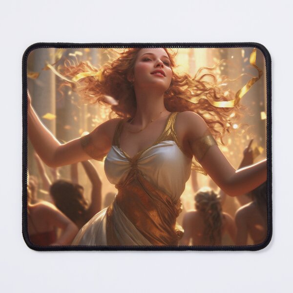 Item preview, Melodic Grace: The Radiant Goddess in Luxurious Attire designed and sold by oanaunciuleanu.