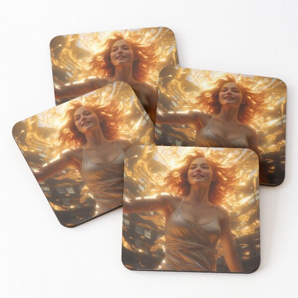 Item preview, Melodic Grace: The Radiant Goddess in Luxurious Attire designed and sold by oanaunciuleanu.