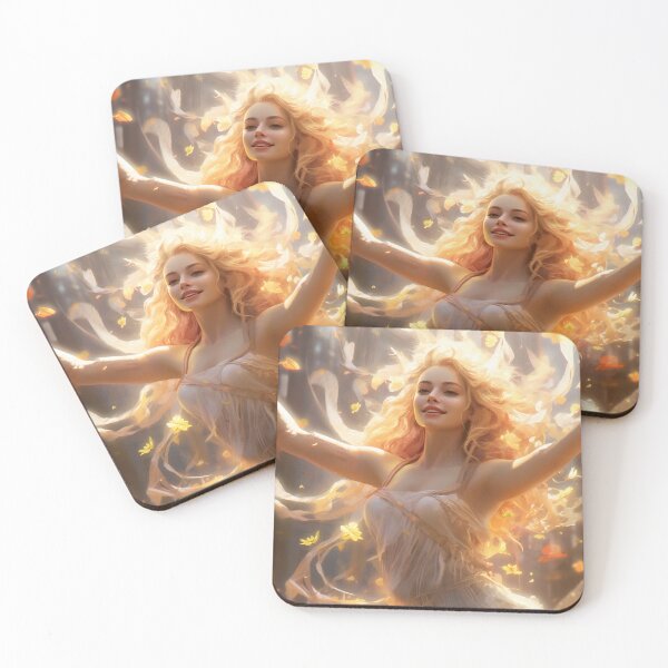 Item preview, Melodic Grace: The Radiant Goddess in Luxurious Attire designed and sold by oanaunciuleanu.