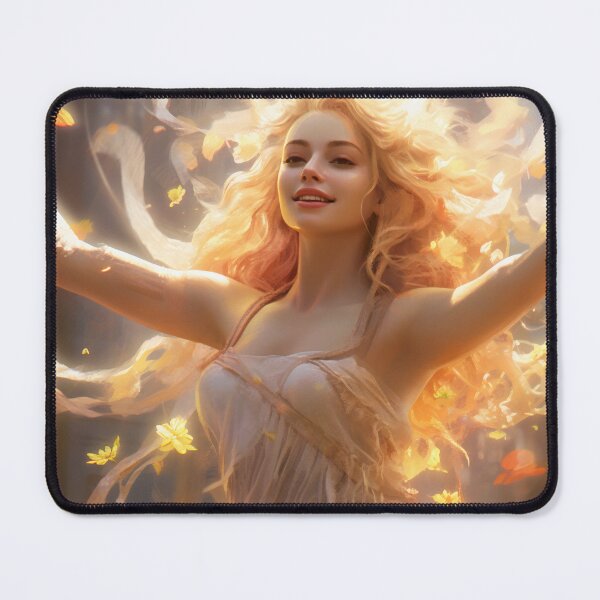 Item preview, Melodic Grace: The Radiant Goddess in Luxurious Attire designed and sold by oanaunciuleanu.