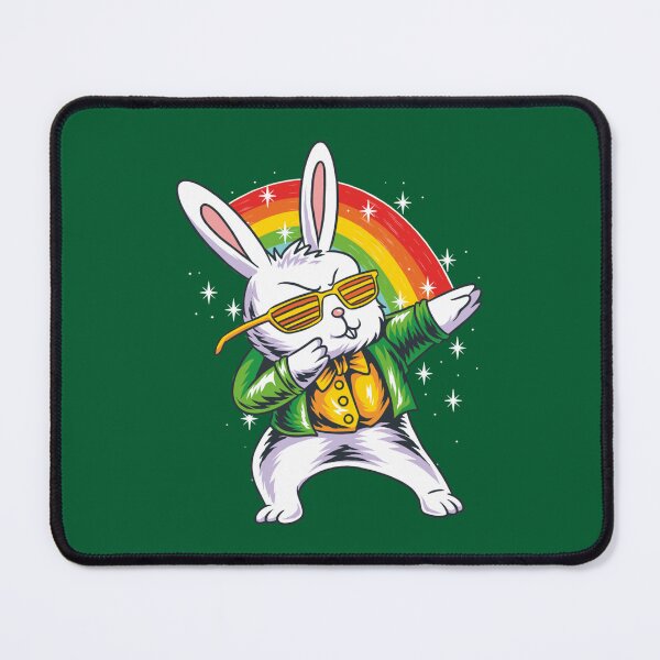 Item preview, the easter bunny in his st patrick_s day  designed and sold by daunotung04.