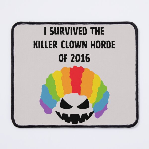 Item preview, Killer Clown Survivor designed and sold by Ashley Gagnon.
