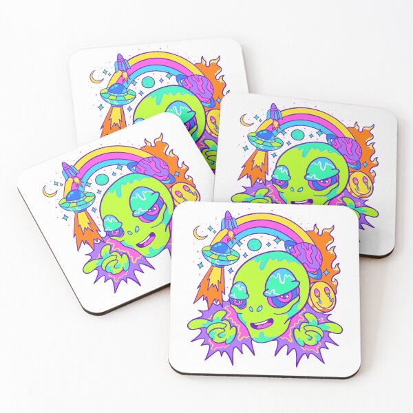 Item preview, Alien Galaxy Trippy Psychedelic designed and sold by yoy-vector.