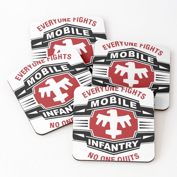 Item preview, Mobile Infantry Motto designed and sold by ThomasKadmon.