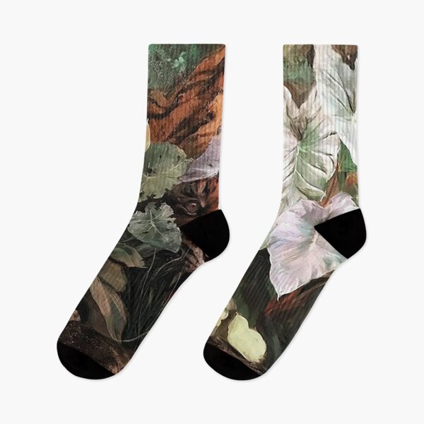 Item preview, Guillermo Lorca Garcia - Tiger in Forest Poster designed and sold by charlesmartem.