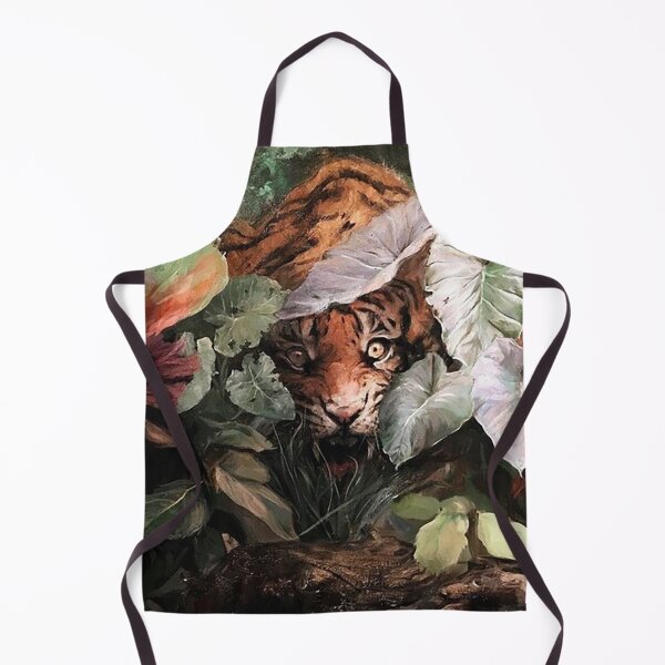 Item preview, Guillermo Lorca Garcia - Tiger in Forest Poster designed and sold by charlesmartem.