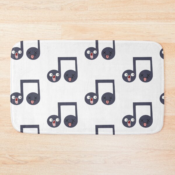 Item preview, Flat Color Retro Cartoon Musical Note  designed and sold by LessieSchaden.