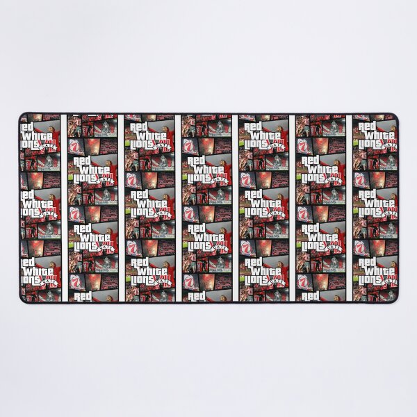 Item preview, Red-White Lions Gate 7 designed and sold by hustongricelda.