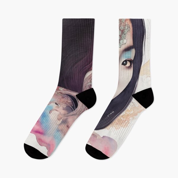 Item preview, Enchanting Watercolor Girl 4 - Cool Art designed and sold by joejiing.