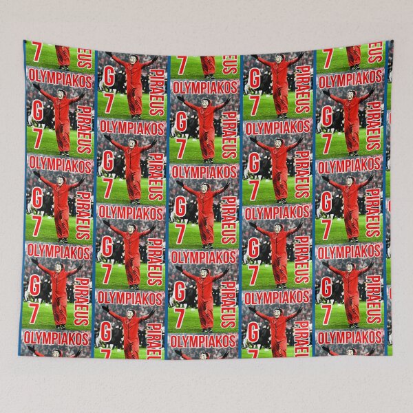 Item preview, Olympiakos Piraeus Greece Football Fans Gate 7 T Shirt designed and sold by hustongricelda.