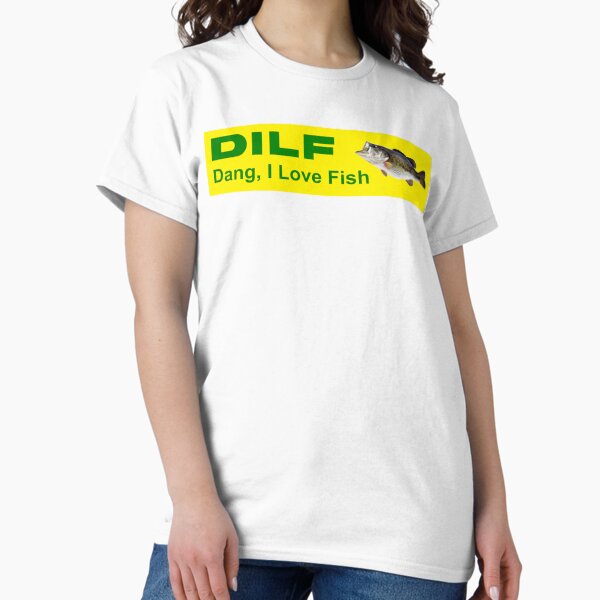 Item preview, DILF Dang, I Love Fish MILF Man I Love Frogs bumper  designed and sold by KrauseSanchez.
