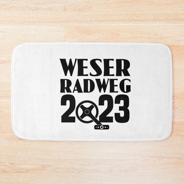 Item preview, Weser Cycle Path designed and sold by blankshirt.