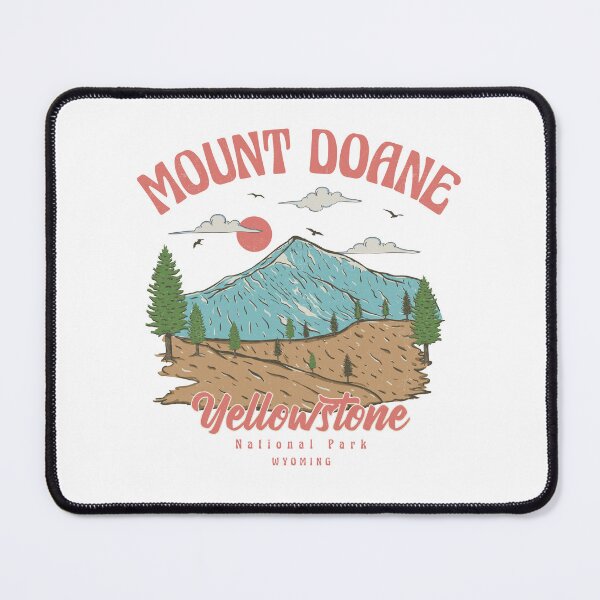 Item preview, Vintage National Park Mountain in Wyoming. Mount Doane Landscape. designed and sold by Md safi uddin Nazim.